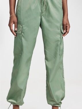 Pistola Utility Cargo Pants in Jade Green from Anthropologie